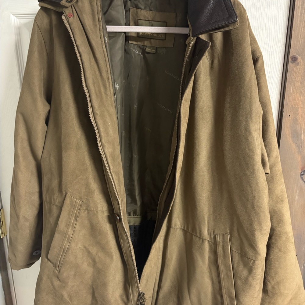RAINFOREST Tan Military Field Jacket